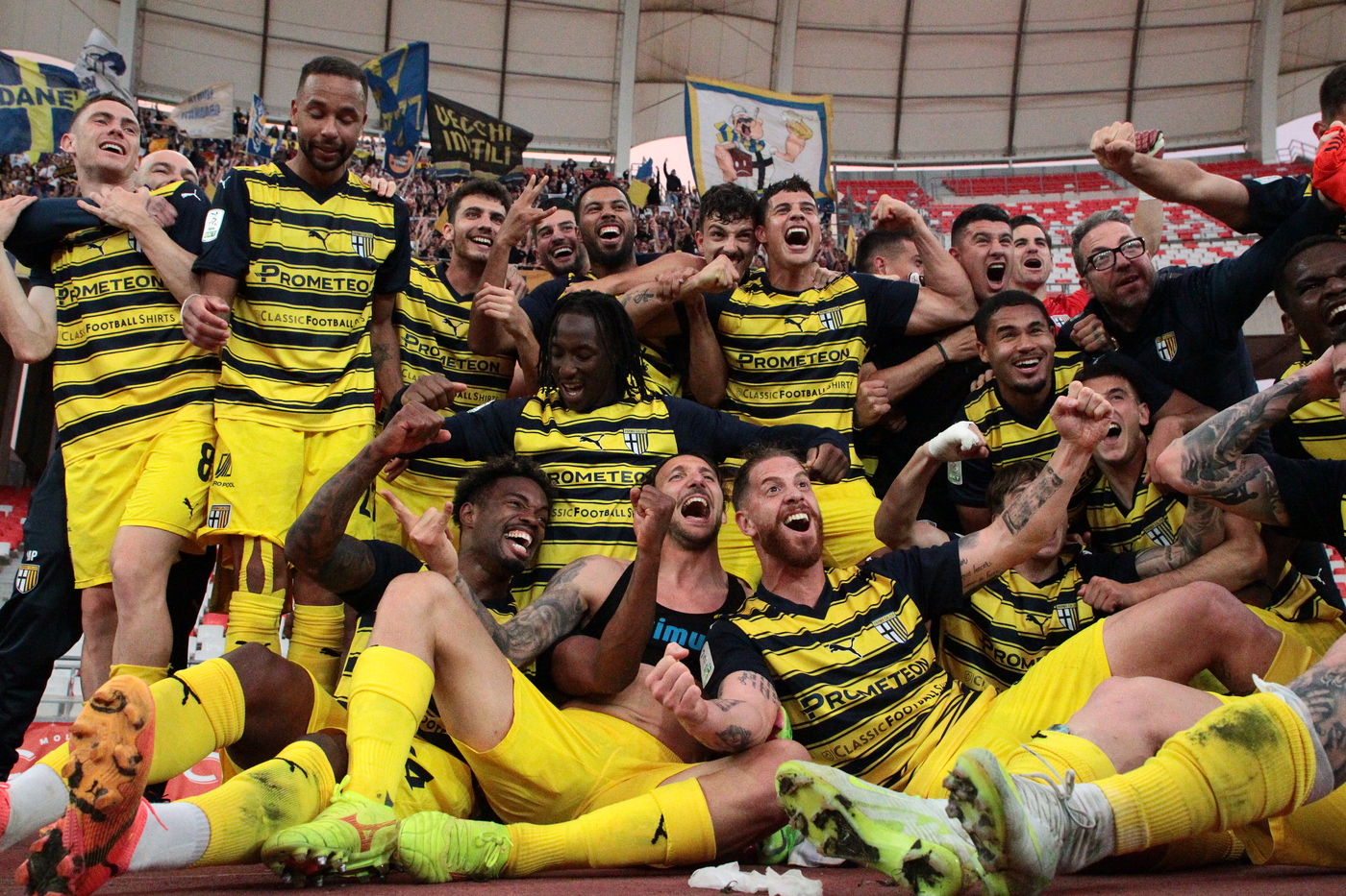 Il Parma torna in Serie A dopo tre anni