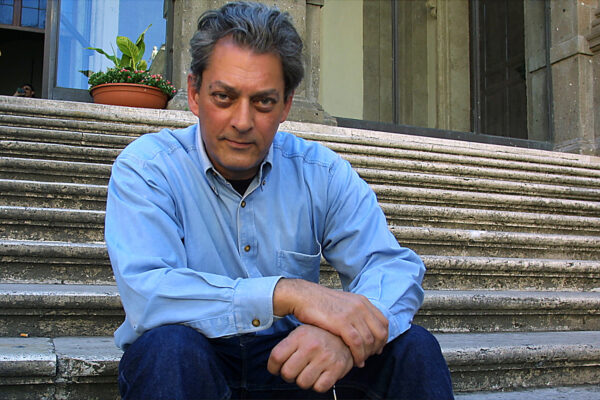 LO SCRITTORE INGLESE PAUL AUSTER