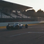 Ayrton Senna, la Williams F16 per la prima volta di nuovo in pista a Imola