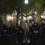 Usa, protesta Columbia: polizia sgombera manifestanti pro-Palestina, decine gli arresti