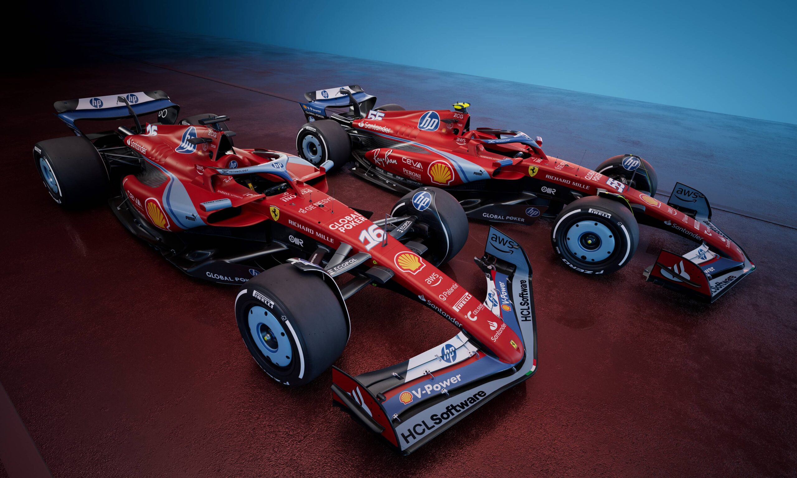 Ferrari, ecco le SF-24 per il Gp di Miami