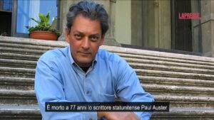 Usa, morto lo scrittore Paul Auster: aveva 77 anni