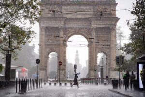 Forte temporale su Milano