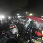 Usa, proteste pro Palestina alla Ucla: polizia entra nel campus e lo sgombera
