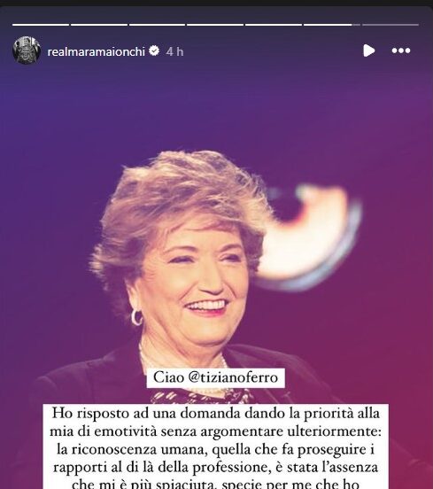 Mara Maionchi su Tiziano Ferro: “Gli consigliai di dimagrire per la sua salute” Mara Maionchi su Tiziano Ferro: “Gli consigliai di dimagrire per la sua salute”