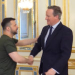 Ucraina, Zelensky riceve Cameron a Kiev