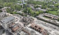 Chasiv Yar, la città ucraina distrutta dalla guerra - le immagini aeree