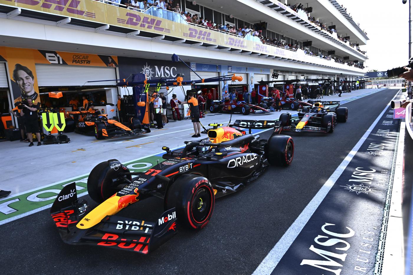 Gp Miami, vince Norris davanti a Verstappen e Leclerc