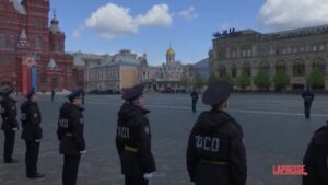Russia, a Mosca le prove generali per la parata del Giorno della Vittoria