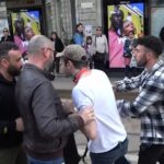 Milano, presidio contro l’antisemitismo, fermati e identificati alcuni consiglieri comunali