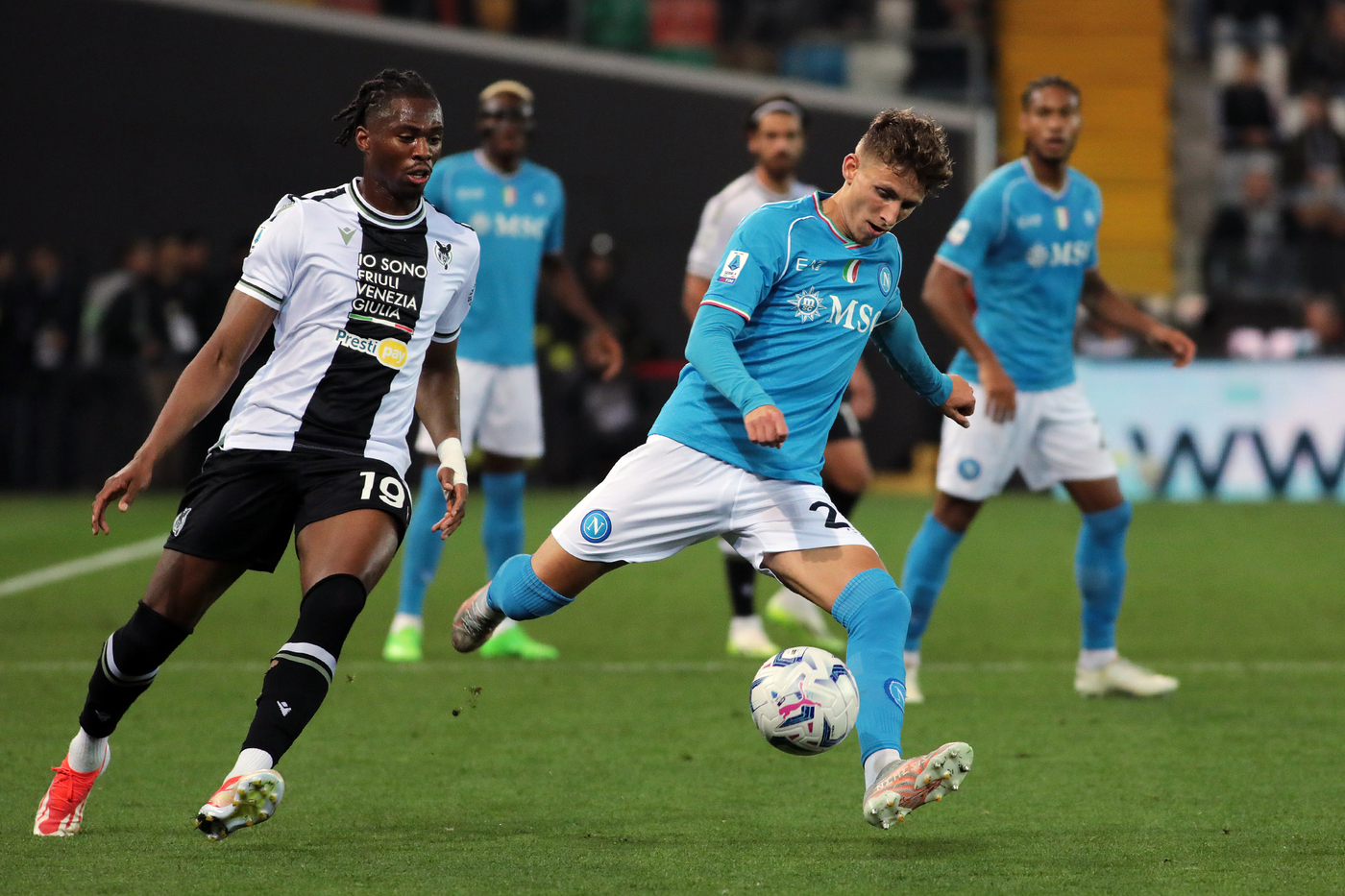 Serie A, Udinese-Napoli 1-1: Success salva Cannavaro nel recupero