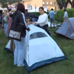 Proteste pro-Gaza, tornano le tende alla Sapienza