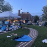 Amsterdam, polizia sgombera accampamento Università: oltre 100 arresti