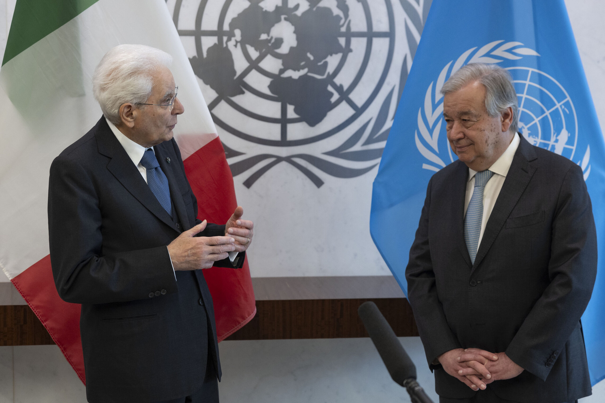 Mattarella all’Onu: “Interrompere ovunque le spirali di violenza”