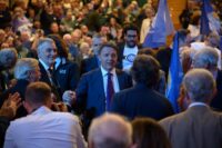 Incontro con Matteo Renzi per lanciare la campagna elettorale delle elezioni europee