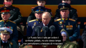 Giorno della Vittoria, Putin: “Non permetteremo a nessuno di minacciarci”