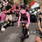 Giro d’Italia, Pogacar vince la crono di Perugia: secondo Ganna