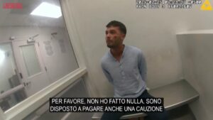 Matteo Falcinelli, nuovo video in cella a Miami: “Non ho fatto nulla, posso pagare cauzione”