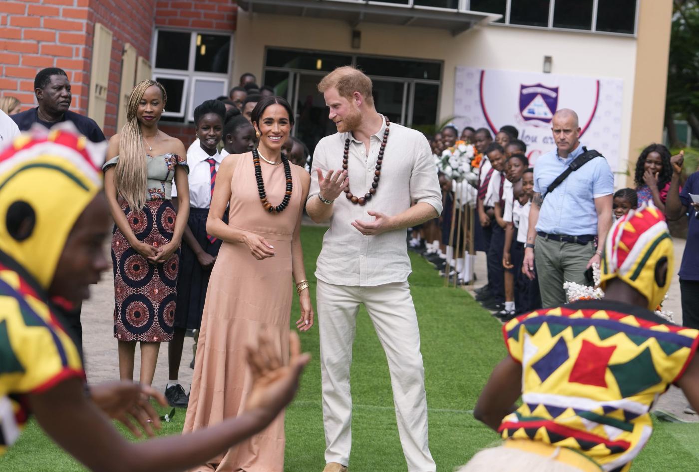 Harry e Meghan in Nigeria per gli Invictus Game Harry e Meghan in Nigeria per gli Invictus Game