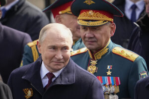 Vladimir Putin,alla parata militare del Giorno della Vittoria a Mosca