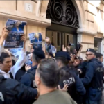 Roma, studenti pro-palestinesi contestano von der Leyen
