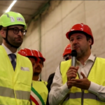 Salvini visita cantiere Tav nel veronese: “Italia ha bisogno di infrastrutture più moderne”