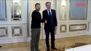 Blinken a Kiev, il segretario di Stato Usa ricevuto da Zelensky