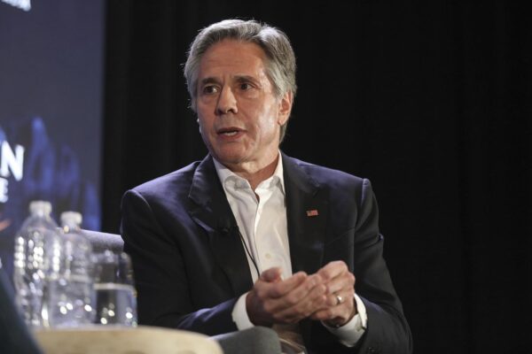 Segretario di Stato americano Antony Blinken alla Sedona Forum del McCain Institute a Sedona