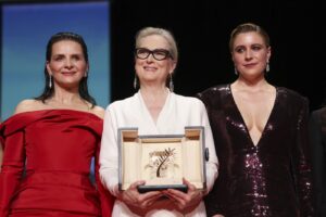 Festival di Cannes, apertura con Palma onoraria e standing ovation per Meryl Streep