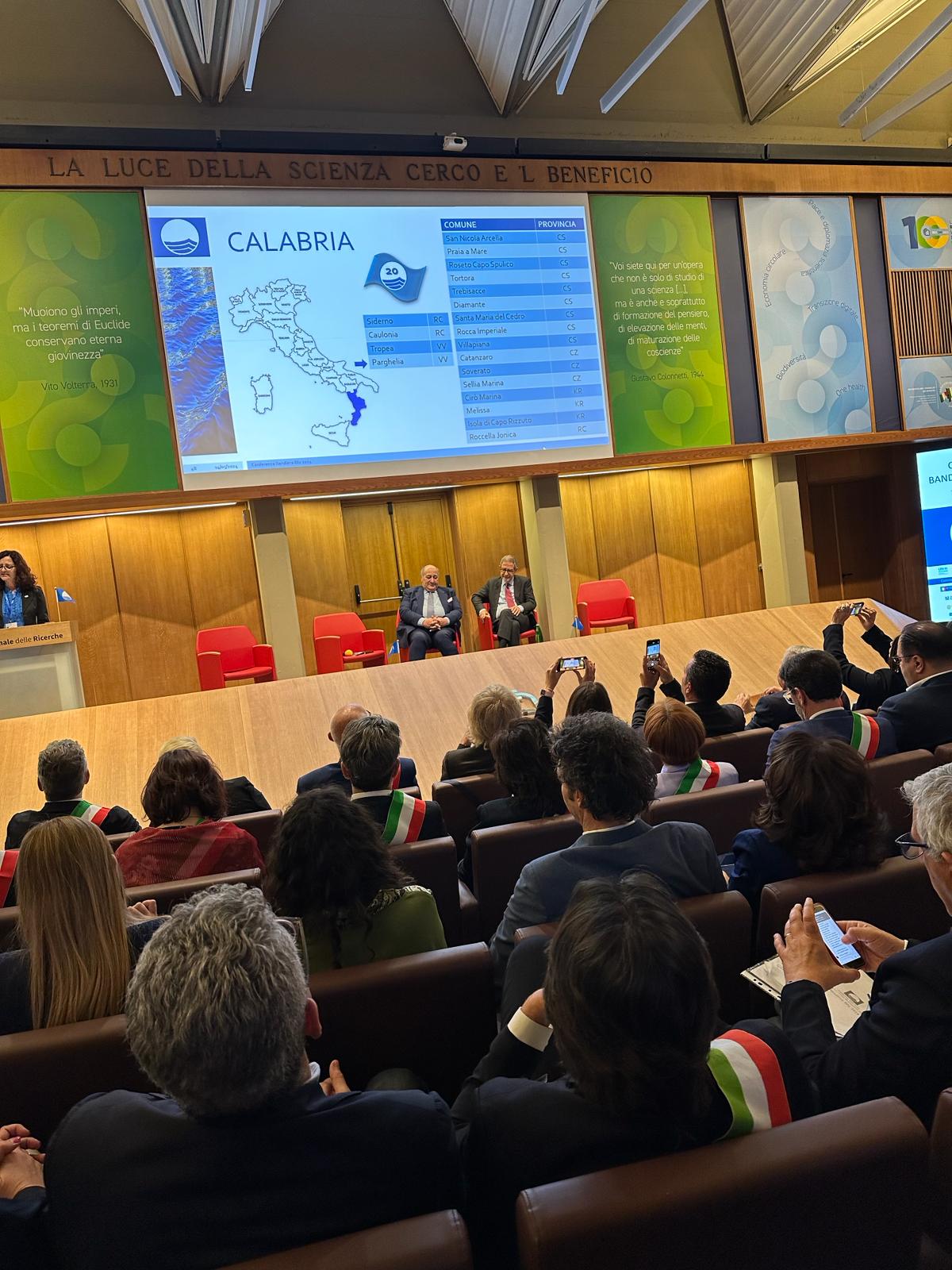 Bandiere Blu 2024, Diamante premiata per il quarto anno consecutivo Bandiere Blu 2024, Diamante premiata per il quarto anno consecutivo