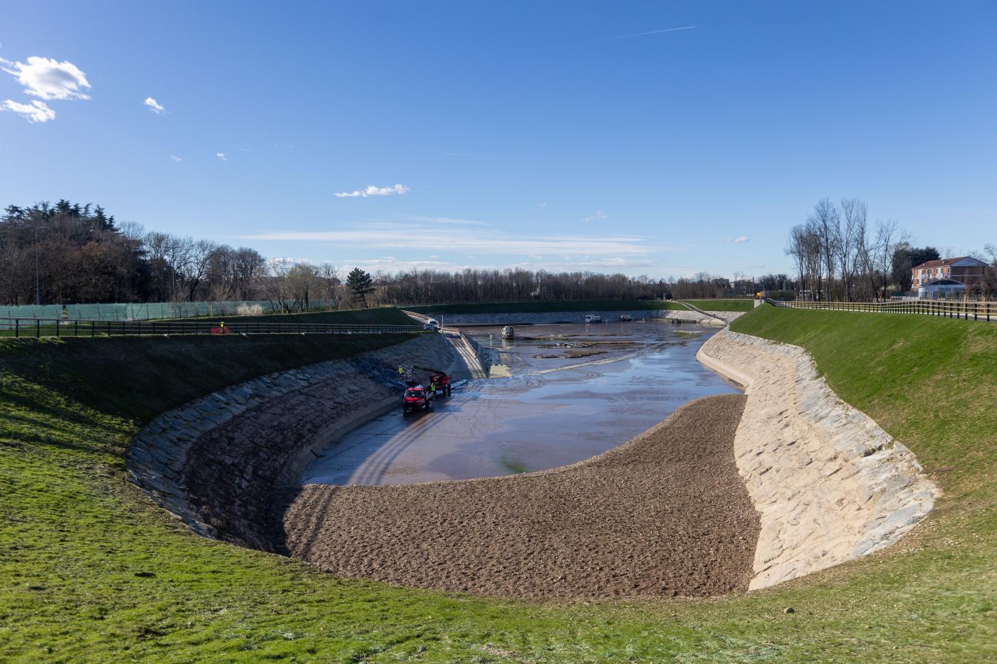 Milano, ecco come funziona la vasca di contenimento delle piene del Seveso Milano, ecco come funziona la vasca di contenimento delle piene del Seveso