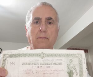 Ancona, trova vecchio buono postale da 1.000 lire: vale 40mila euro