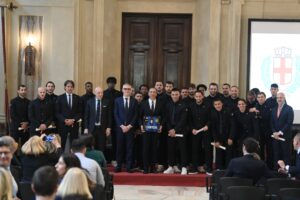 Milano, sindaco Sala consegna Ambrogino d’Oro all’Inter