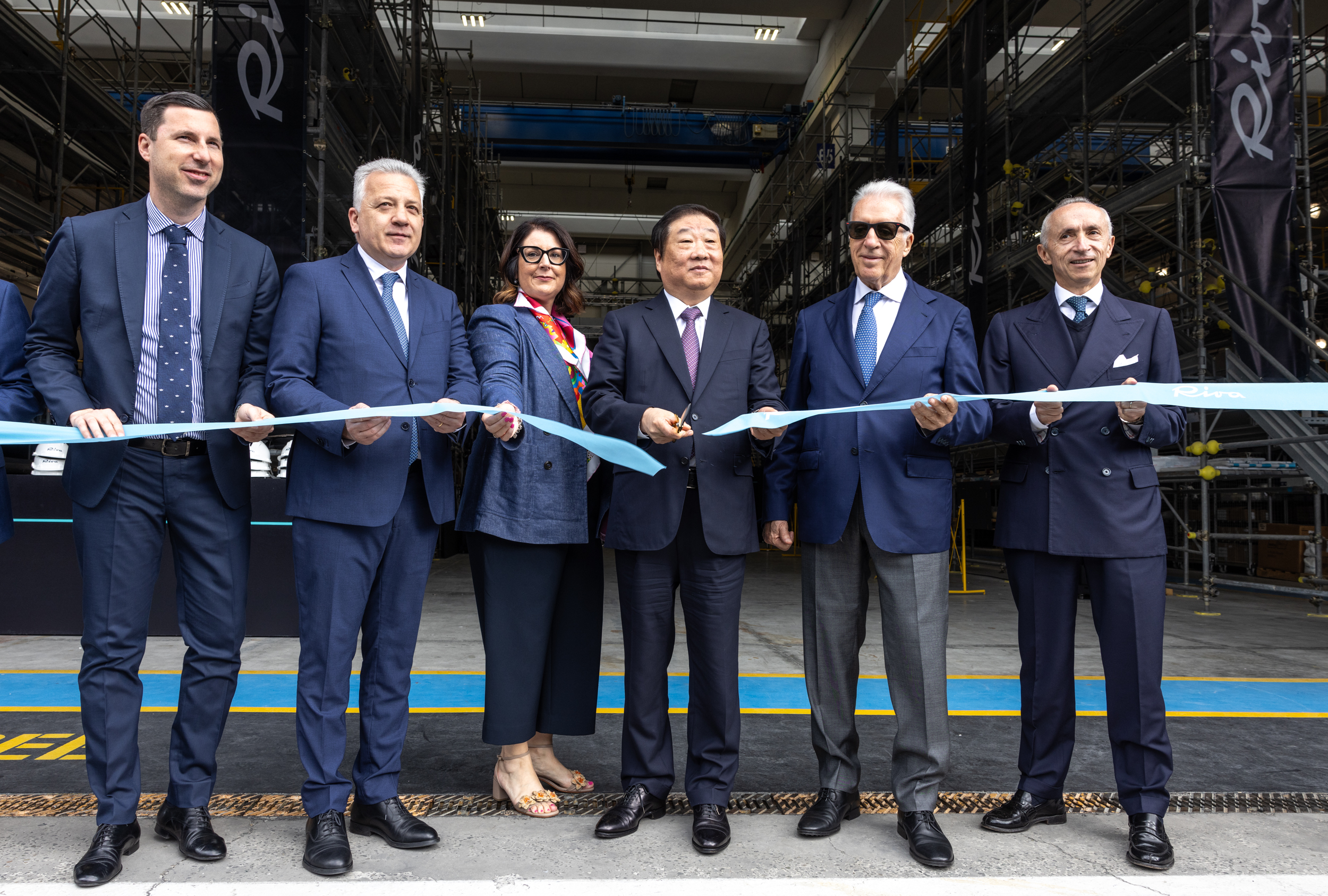 Ferretti, inaugurato cantiere Riva di La Spezia rinnovato