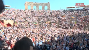 Verona, in 12.500 all’Arena per Papa Francesco