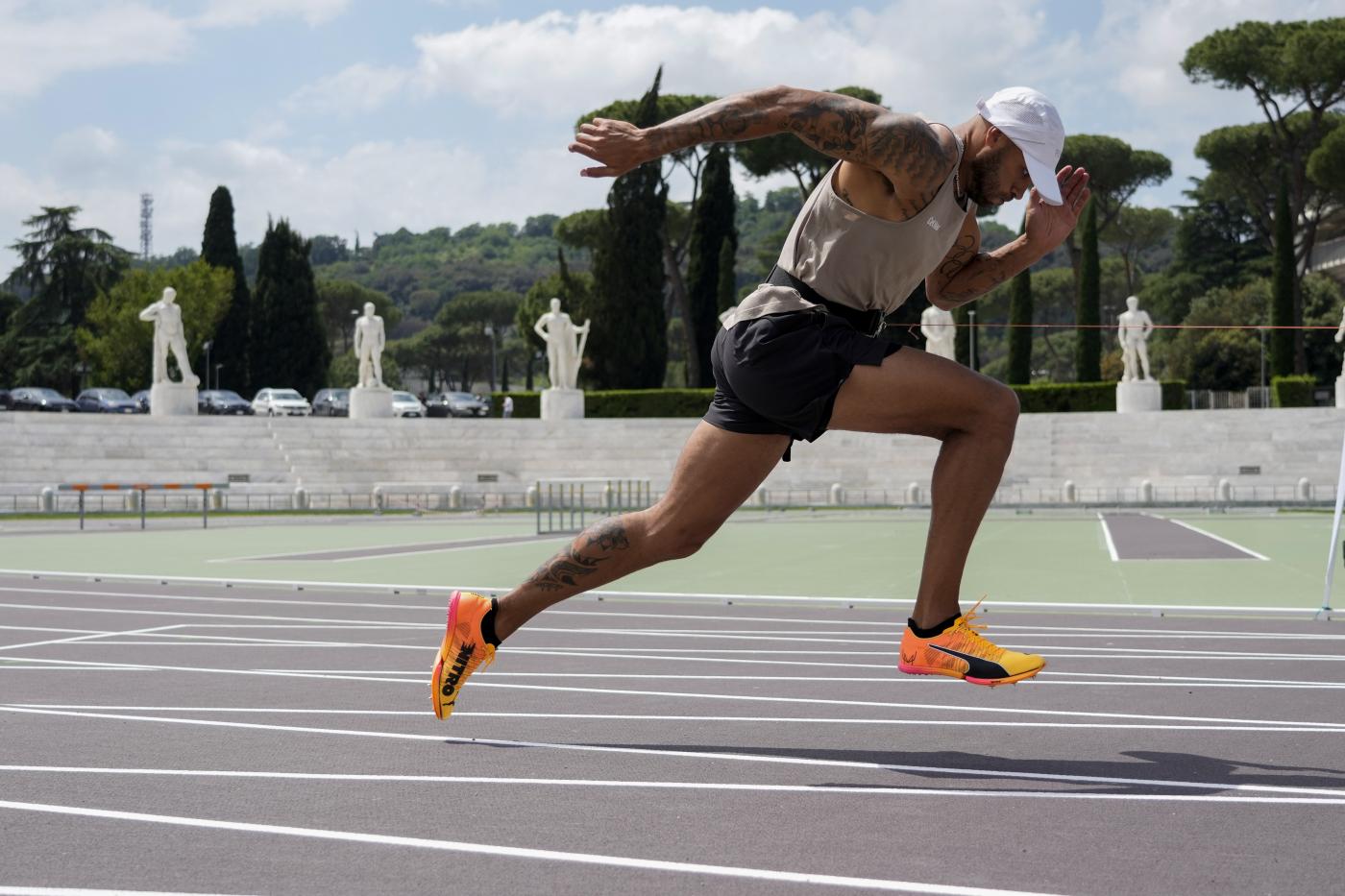 Il ritorno di Jacobs al Roma Sprint Festival: “Fiducia con vista su Parigi 2024”