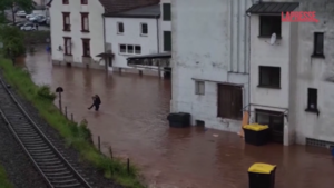 Germania, piogge torrenziali nel Saardland: allagamenti nella città di Lebach