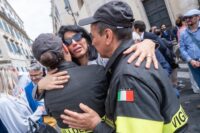 Roma, funerali del giornalista RAI Franco Di Mare