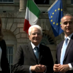 Irlanda, il Presidente Mattarella inaugura il Parco Italia