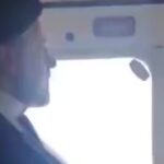 Raisi, le immagini del presidente iraniano sull’elicottero prima dello schianto