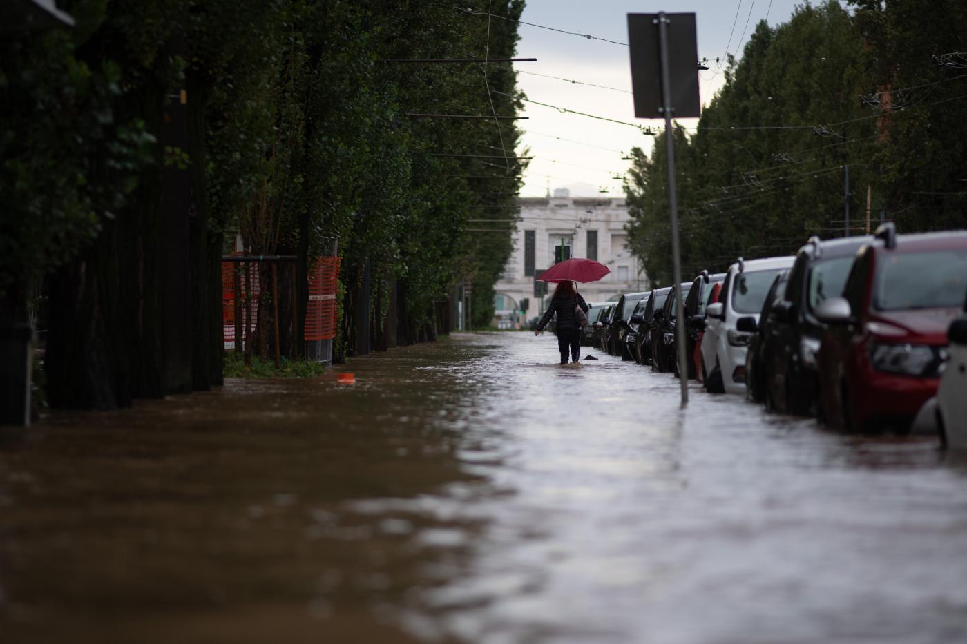 Maltempo, allerta rossa a Milano: monitorati i fiumi Seveso e Lambro