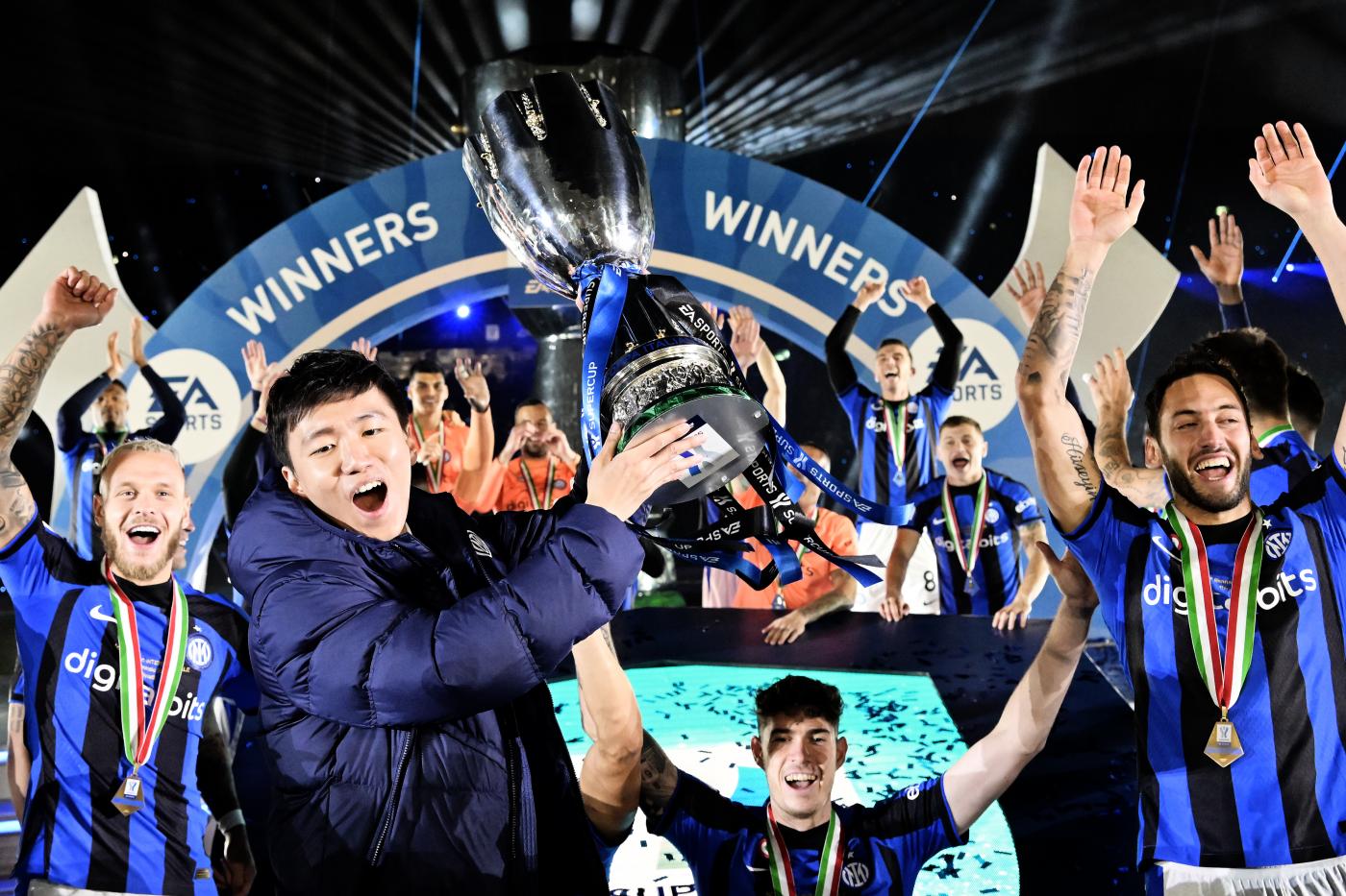 Inter, si chiude l’era Suning: Zhang il secondo presidente più vincente
