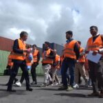 Trasporti, gli studenti della Sapienza tra i container del terminal FS di Pomezia