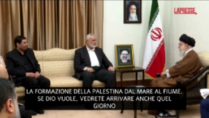 Khamenei incontra il leader di Hamas Haniyeh: “Eliminazione di Israele possibile”
