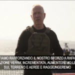 Gaza, il ministro della Difesa israeliano: “Dispiegheremo ulteriori forze a Rafah”