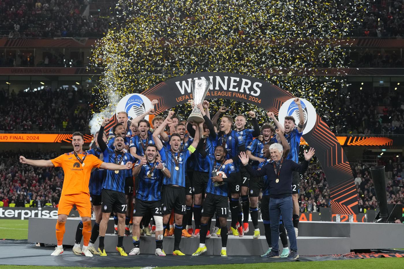 Europa League, Atalanta-Bayer Leverkusen 3-0: la coppa è della Dea
