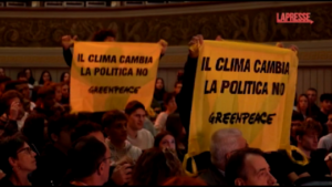 Clima, Greenpeace contesta Salvini a Trento: “Solo parole”