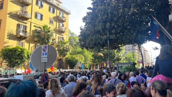 Strage Capaci, 5mila giovani davanti a Tribunale Palermo per omaggio vittime