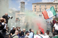 Sciopero Taxi, la protesta a Roma