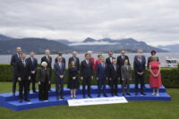 Riunione dei ministri delle Finanze del G7 a Stresa
